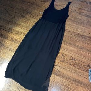 Black sun dress
